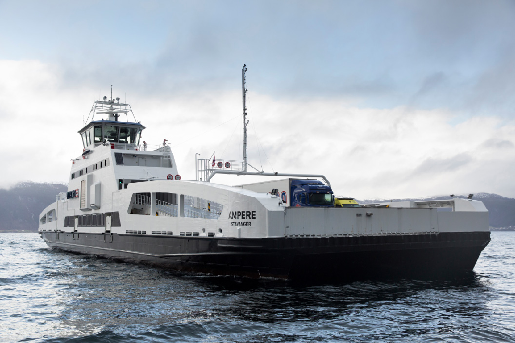 Ampere Worlds First Fully Electric Ferry