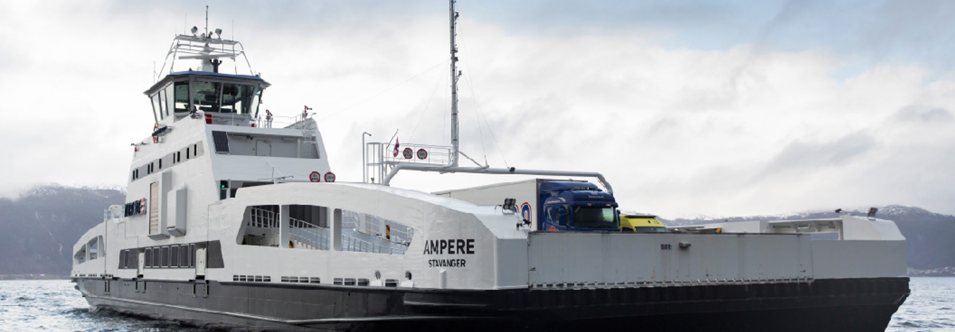 Ampere Worlds First Fully Electric Ferry