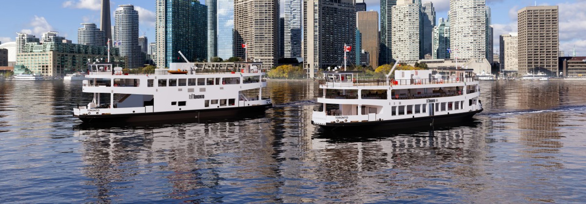 Damen To Deliver Two Fully Electric Ferries To City Of Toronto