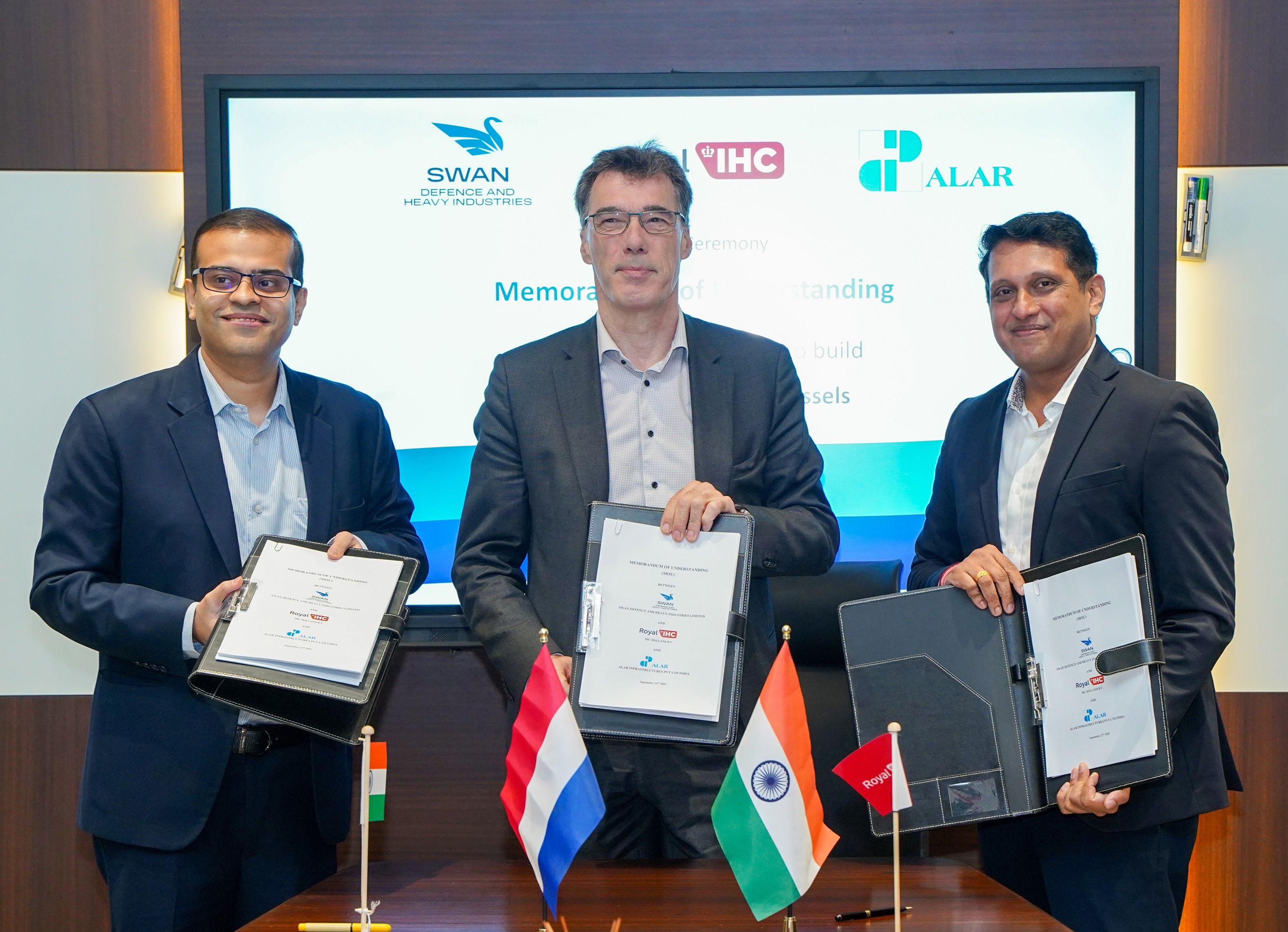 Signing Ceremony Royal IHC And SDHI